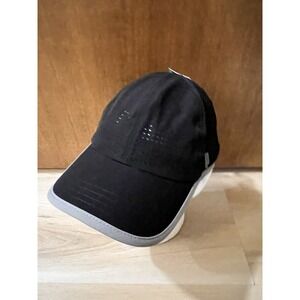 NWT Prince Men's Core Tech Tennis Black Hat Cap OSFM Performance Caviar